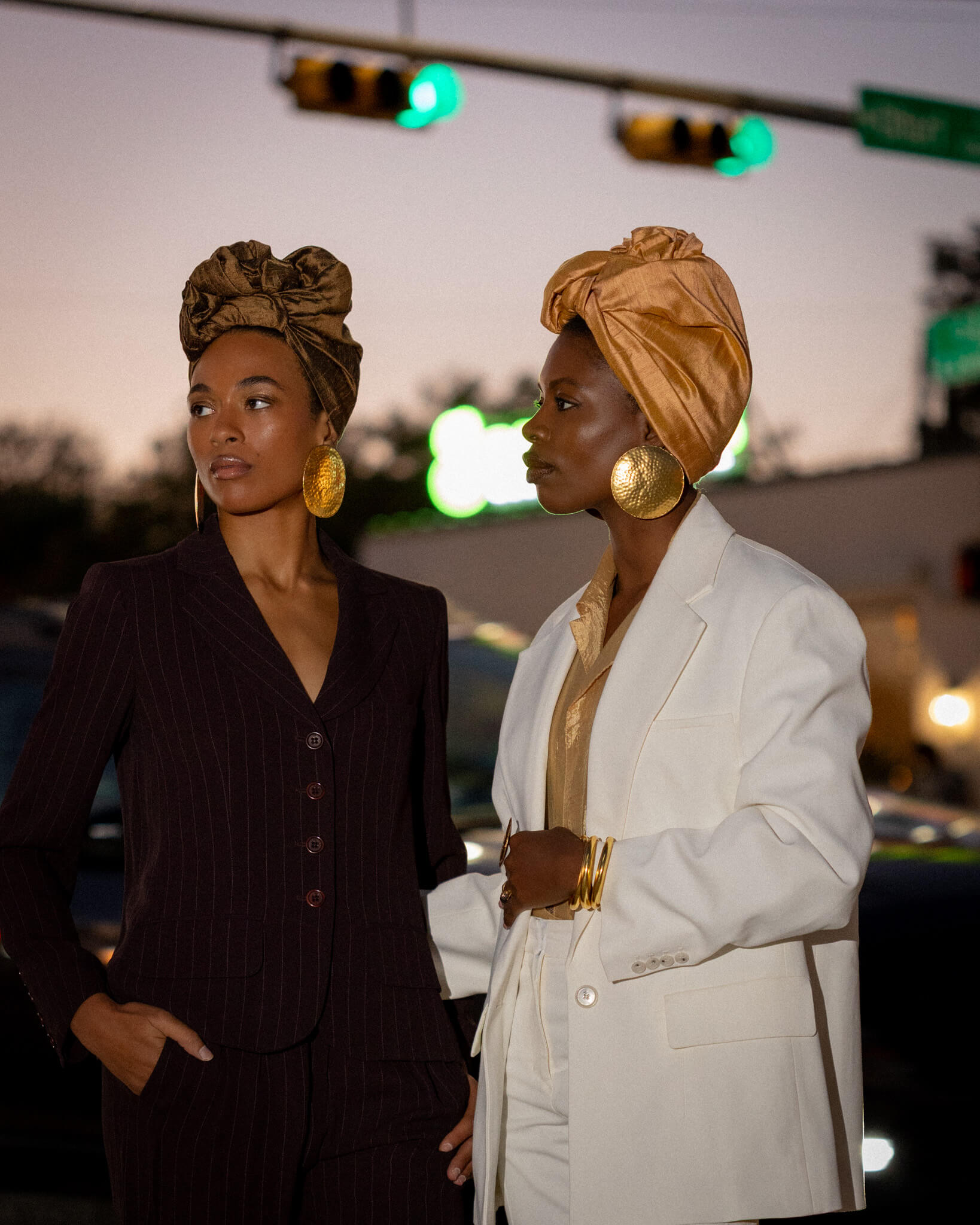 Pyrite Silk Headwrap