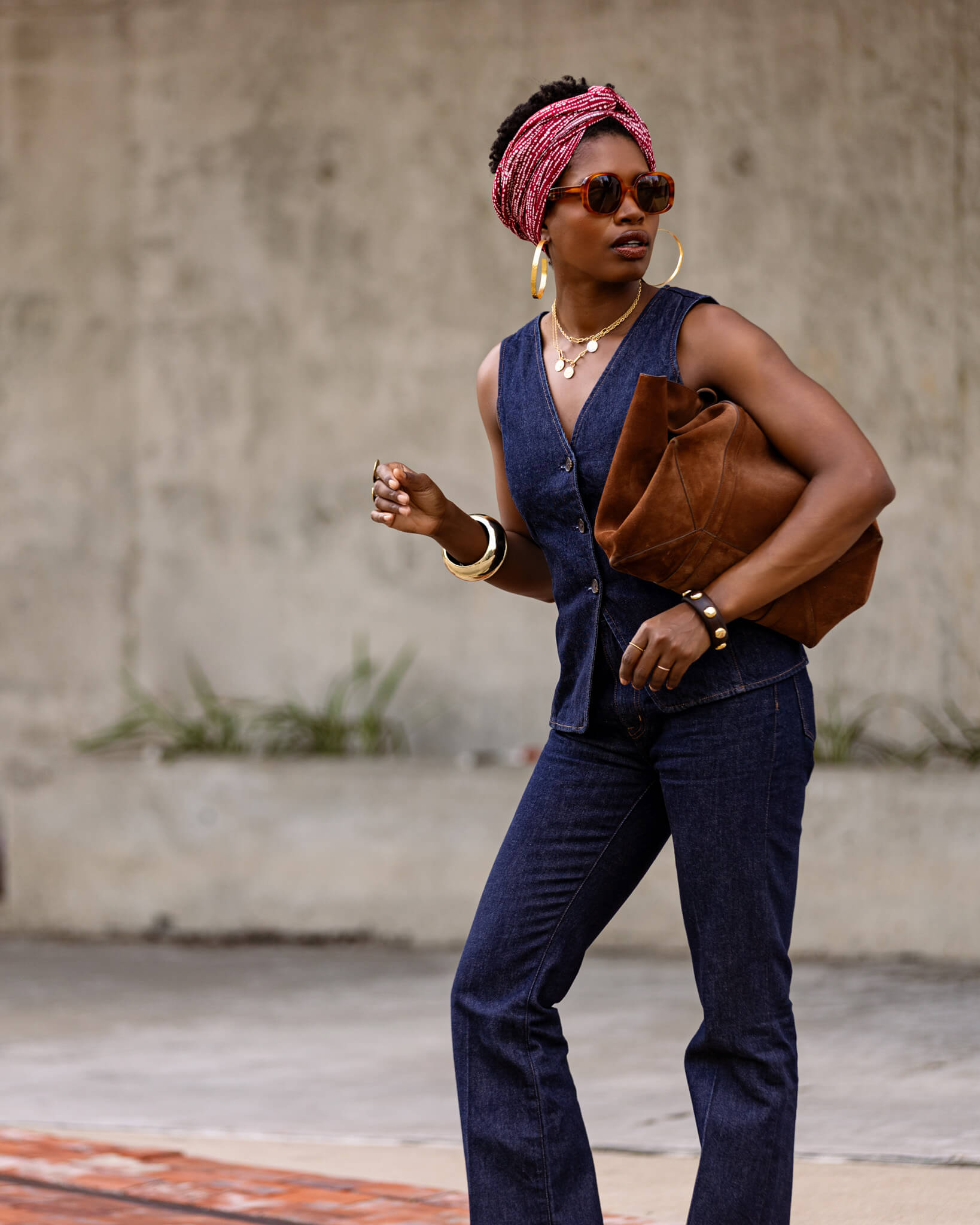 Red Rooibos Headwrap