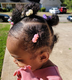 Brown Girls Hair® Small Bling Ponytail Hair Elastics | Hair Knockers Bobbles