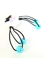 Brown Girls Hair® Small Bling Ponytail Hair Elastics | Hair Knockers Bobbles