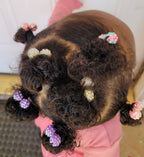 Brown Girls Hair® Small Bling Ponytail Hair Elastics | Hair Knockers Bobbles