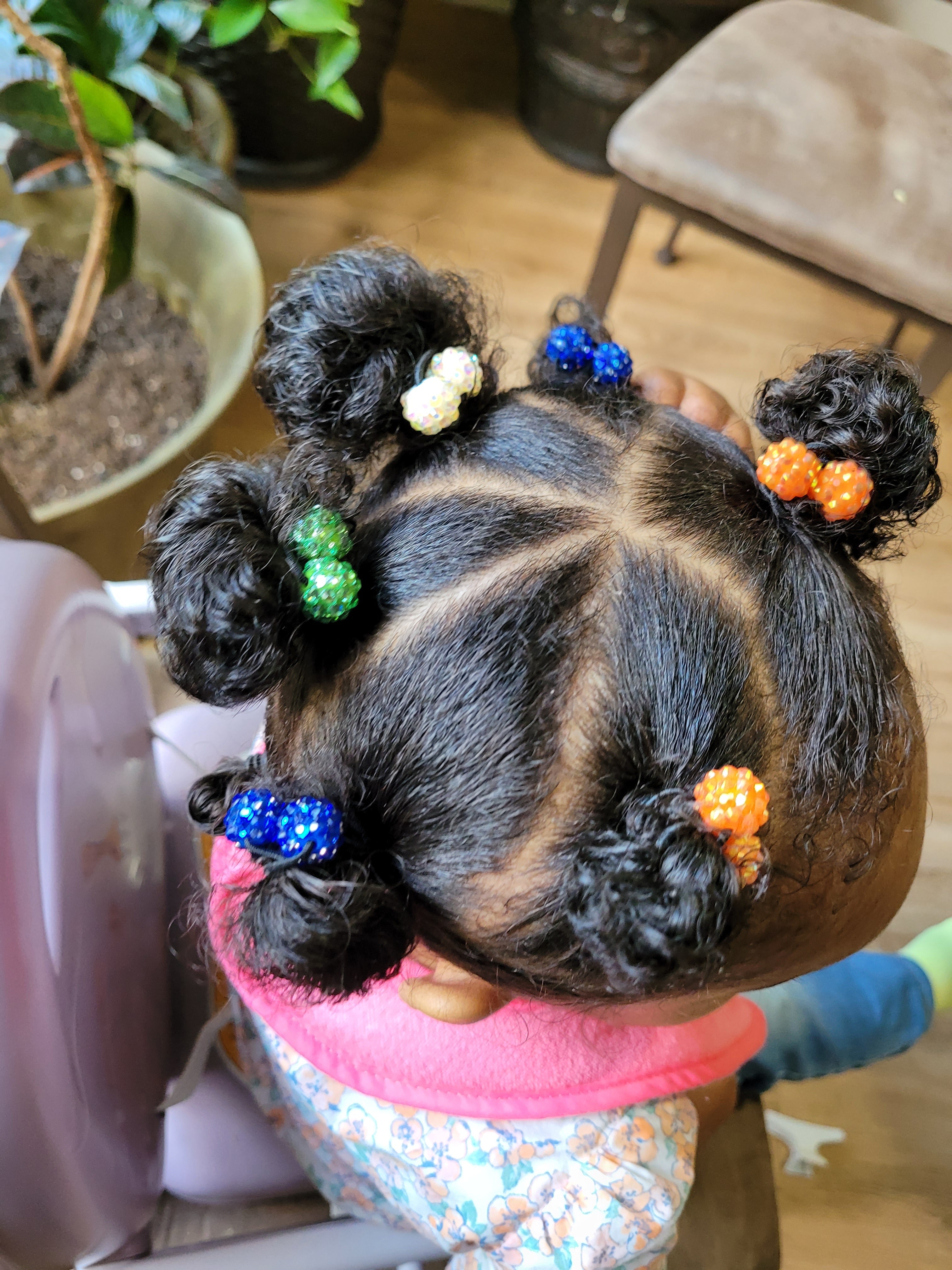 Brown Girls Hair® Small Bling Ponytail Hair Elastics | Hair Knockers Bobbles