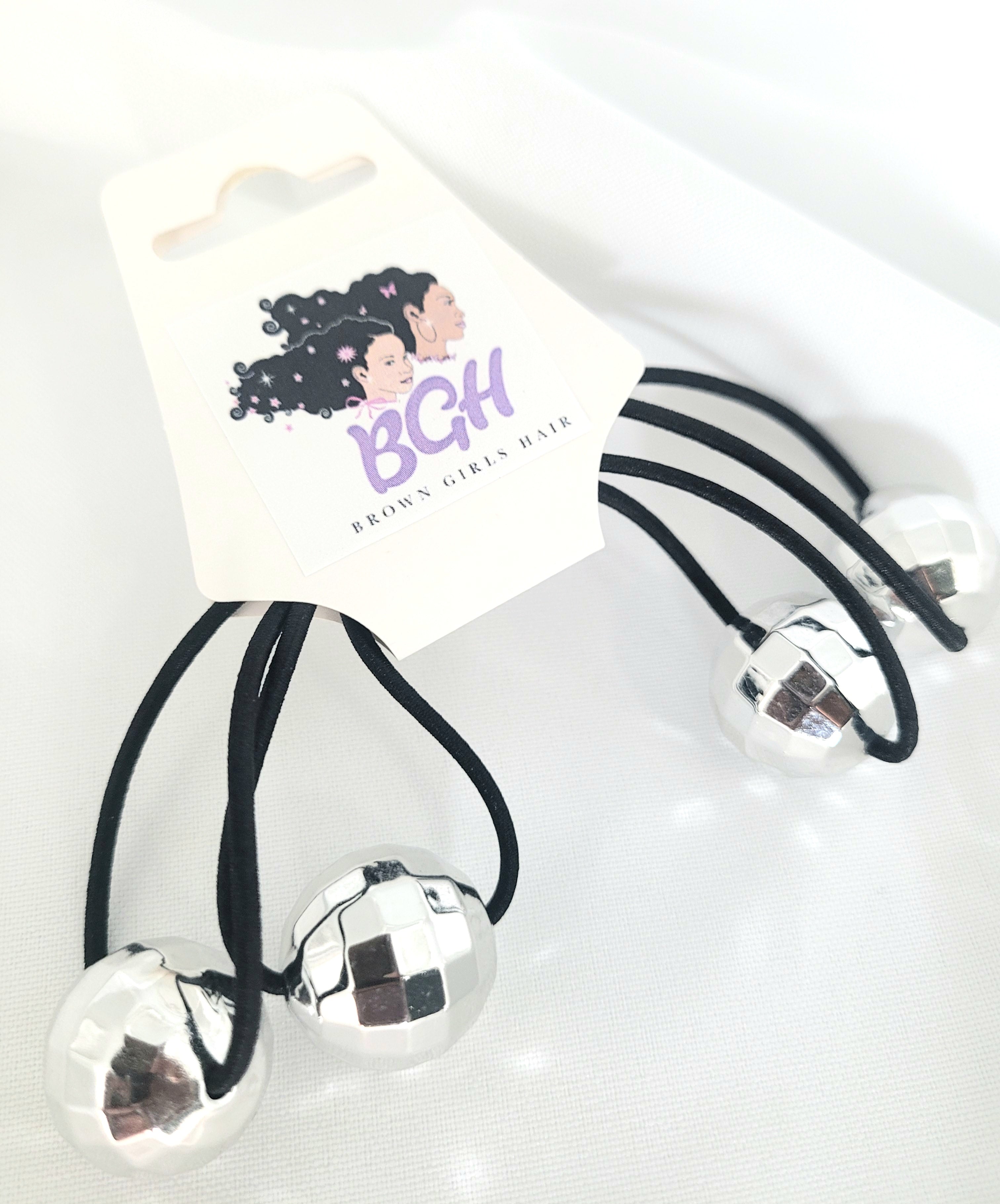 Brown Girls Hair® Disco Ponytail Hair Ties | Hair Knockers