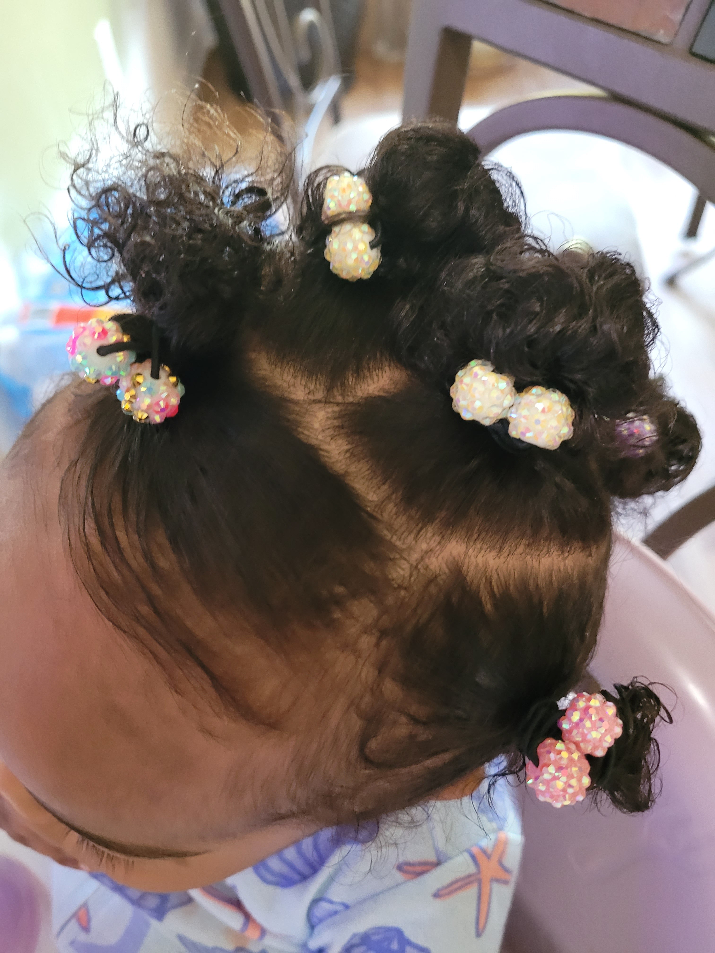 Brown Girls Hair® Small Bling Ponytail Hair Elastics | Hair Knockers Bobbles