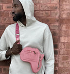 NEW! Rose Africa Belt Bag - Pink Leather