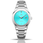 Silver/Blue turquoise dial goddess