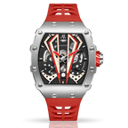 Silver/red Motorsport V2 automatic