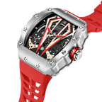Silver/red Motorsport V2 automatic