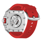 Silver/red Motorsport V2 automatic