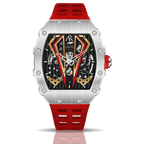 Silver/red Motorsport V2 automatic