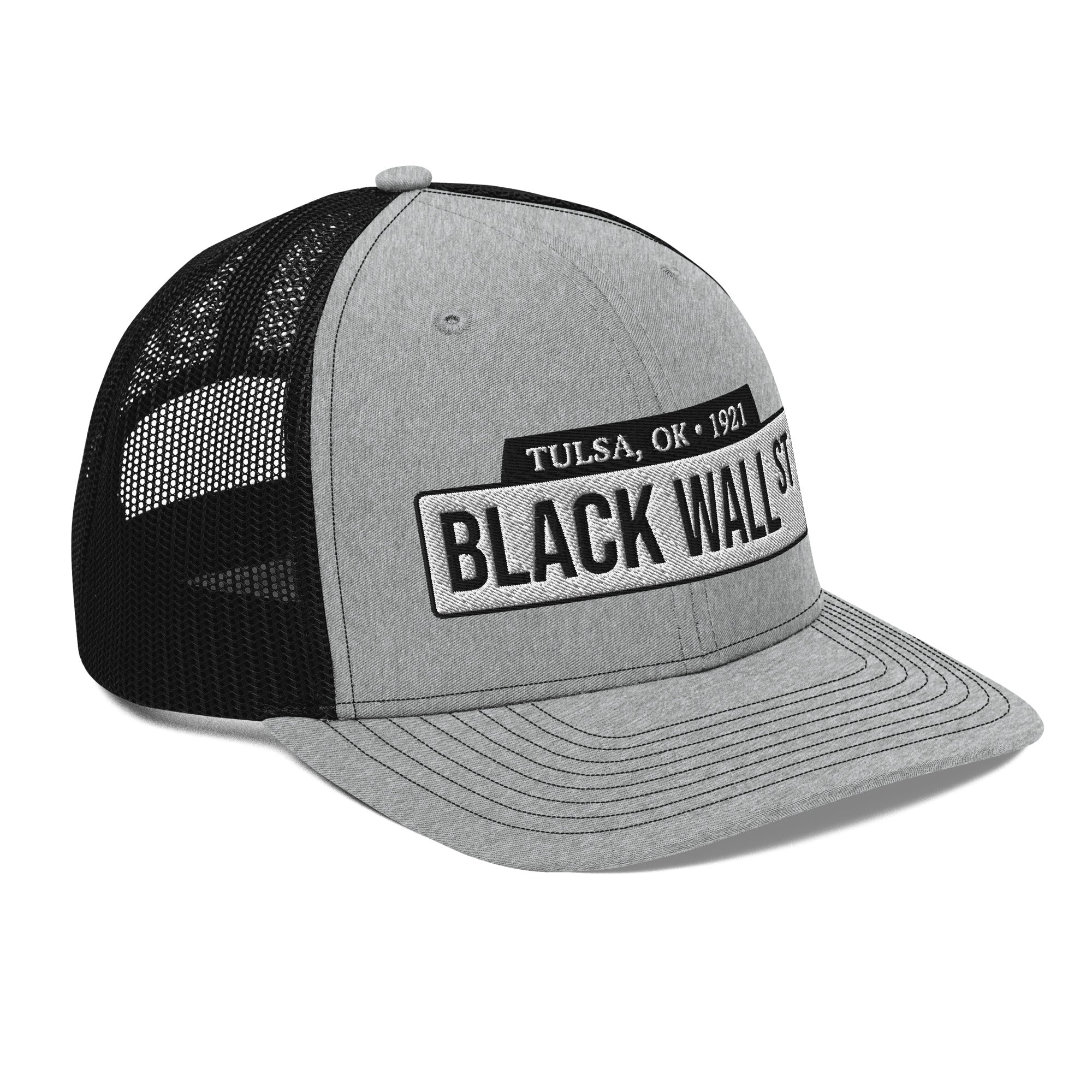 Black Wall Street Trucker Cap
