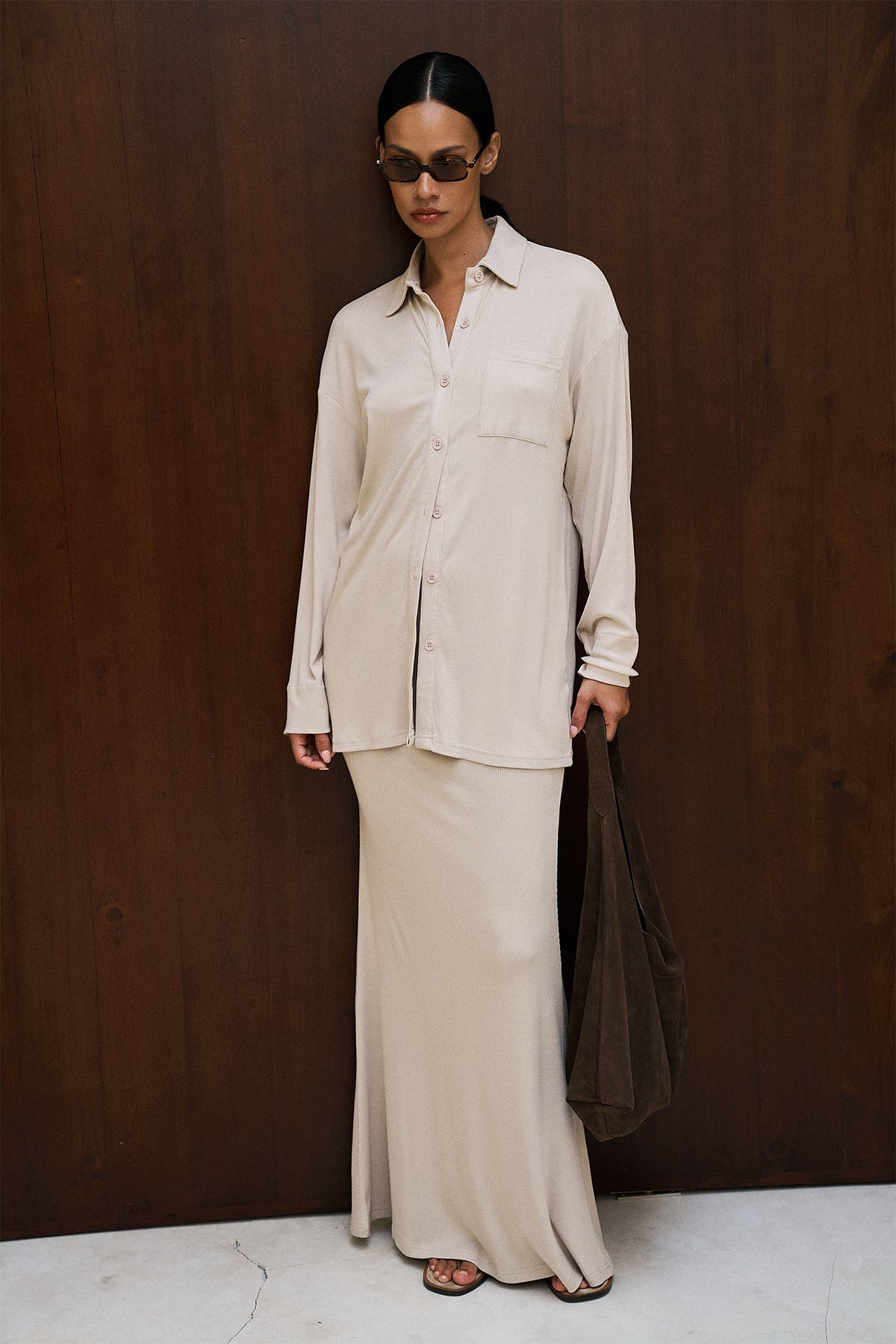 Camden Button Down - Coconut