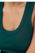 Dom Racerback Tank - Forest Green