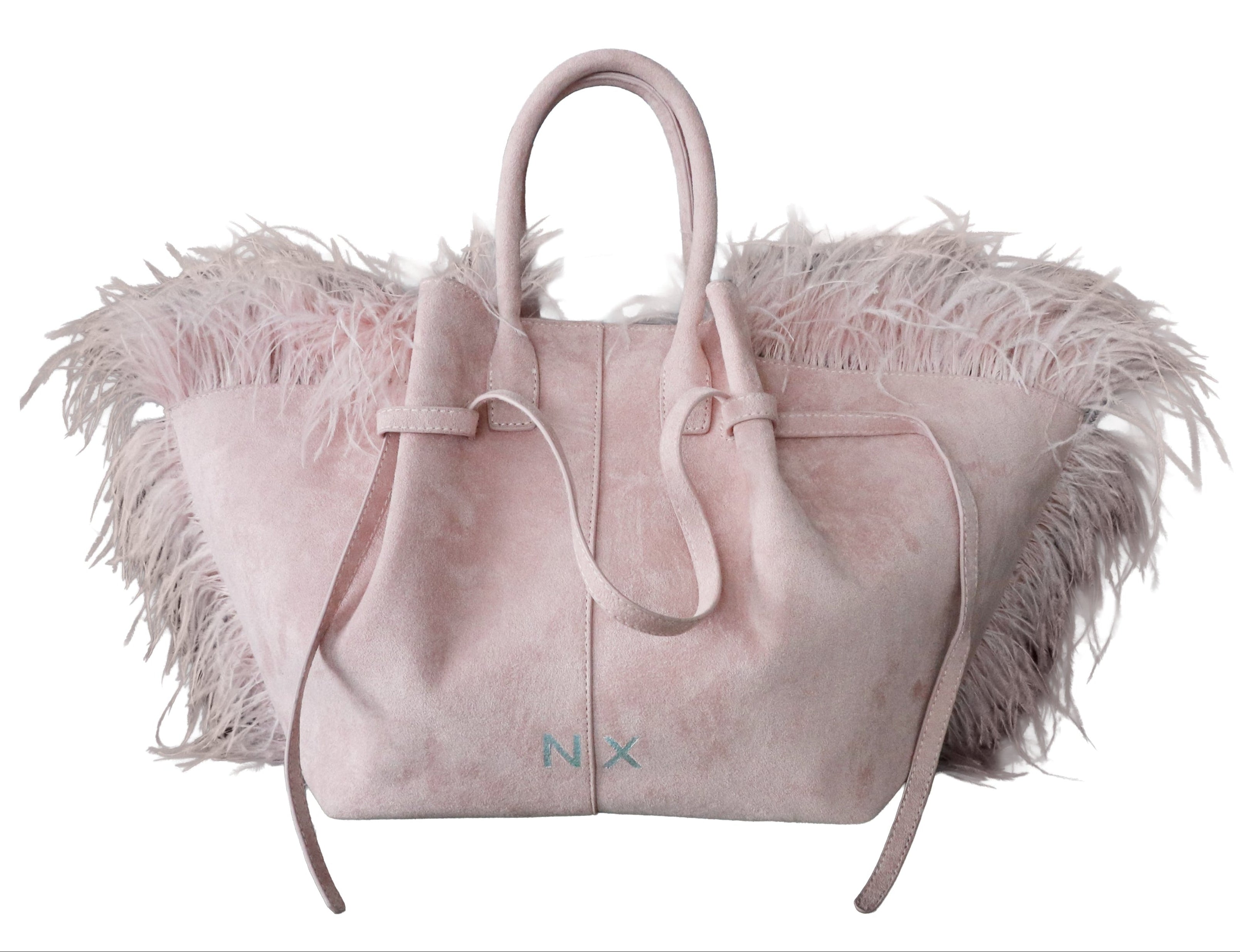 Monaco suede pink (large) ( PRE ORDER )