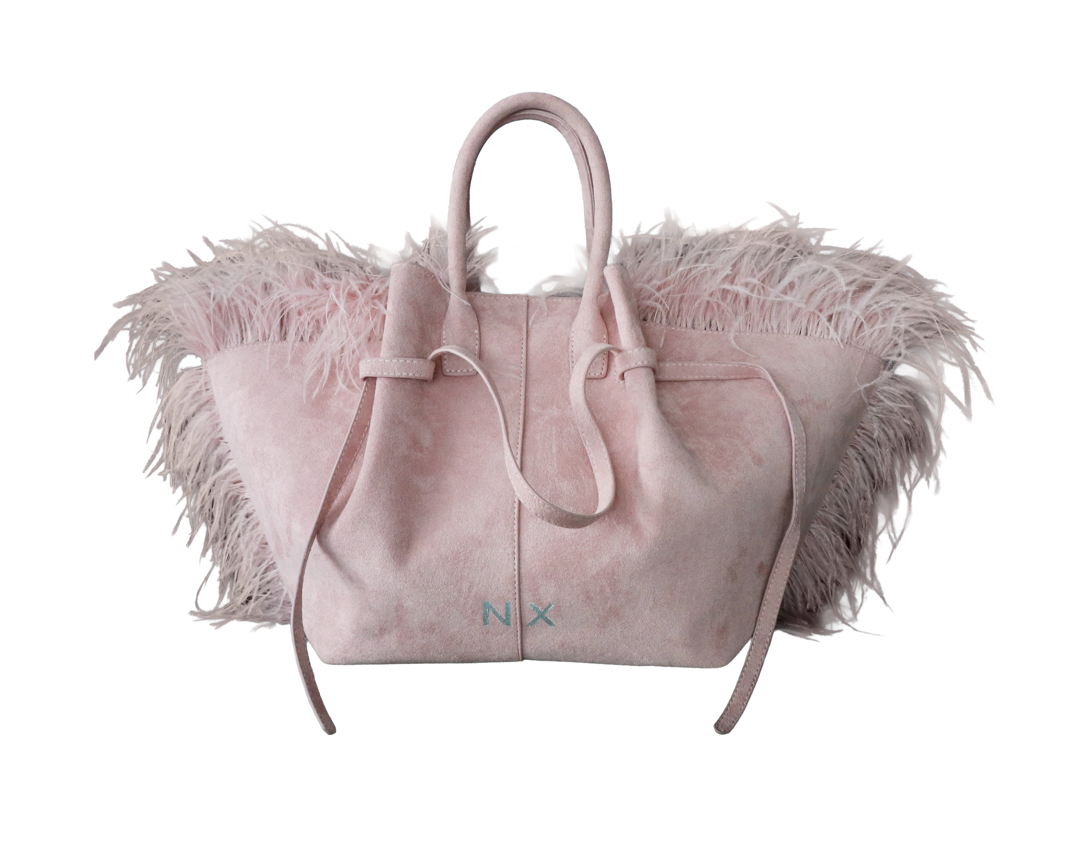 Monaco suede pink (large) ( PRE ORDER )