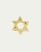 STAR OF DAVID SINGLE EARRING