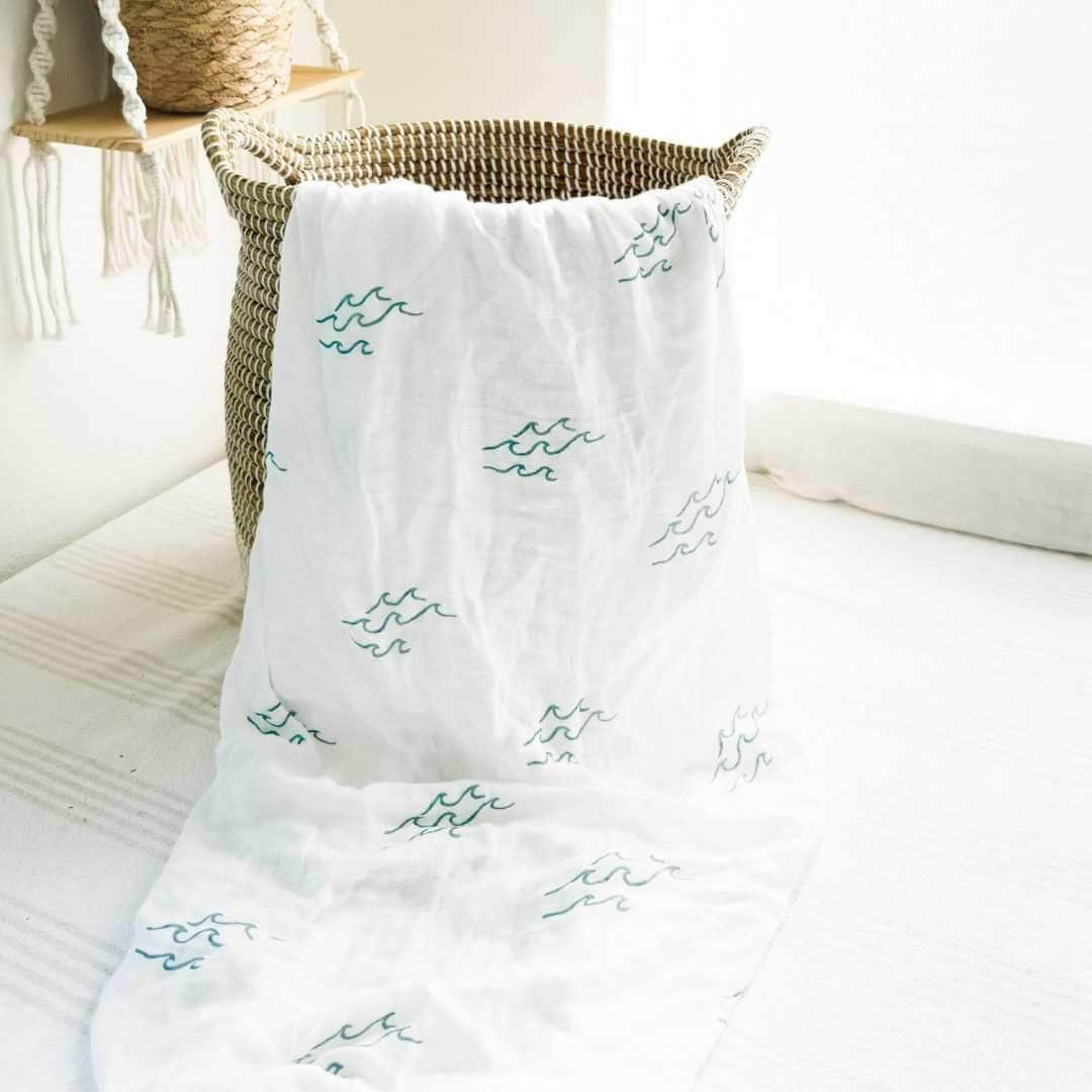 Simple Wave Baby Swaddle