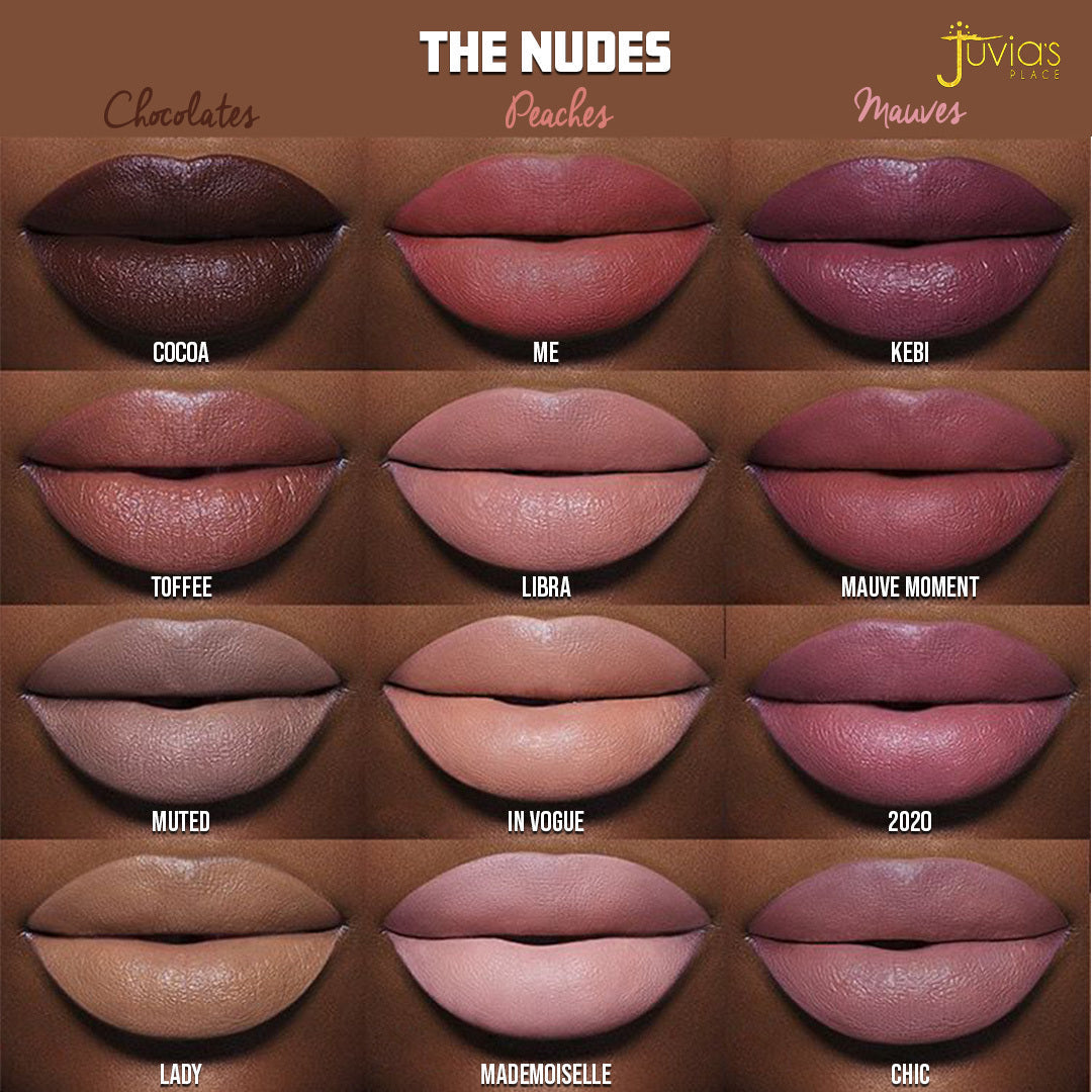 The Mini Nudes Velvety Matte Lipstick