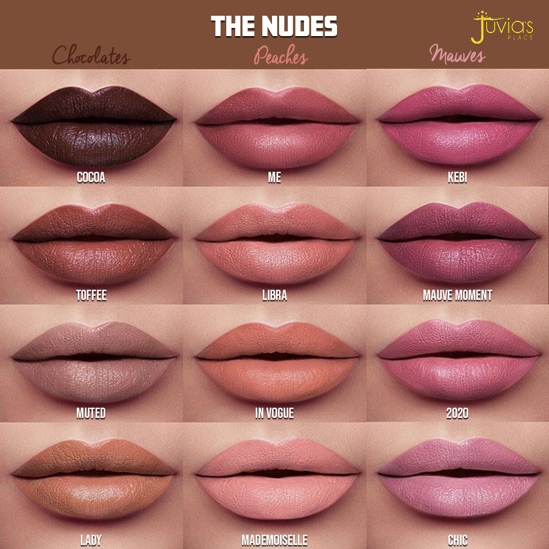 The Mini Nudes Velvety Matte Lipstick