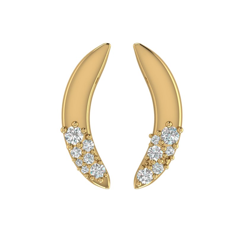 J+R Fine Plantanos Earrings