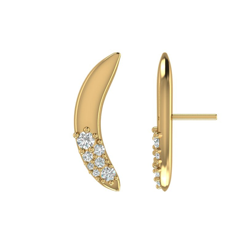 J+R Fine Plantanos Earrings