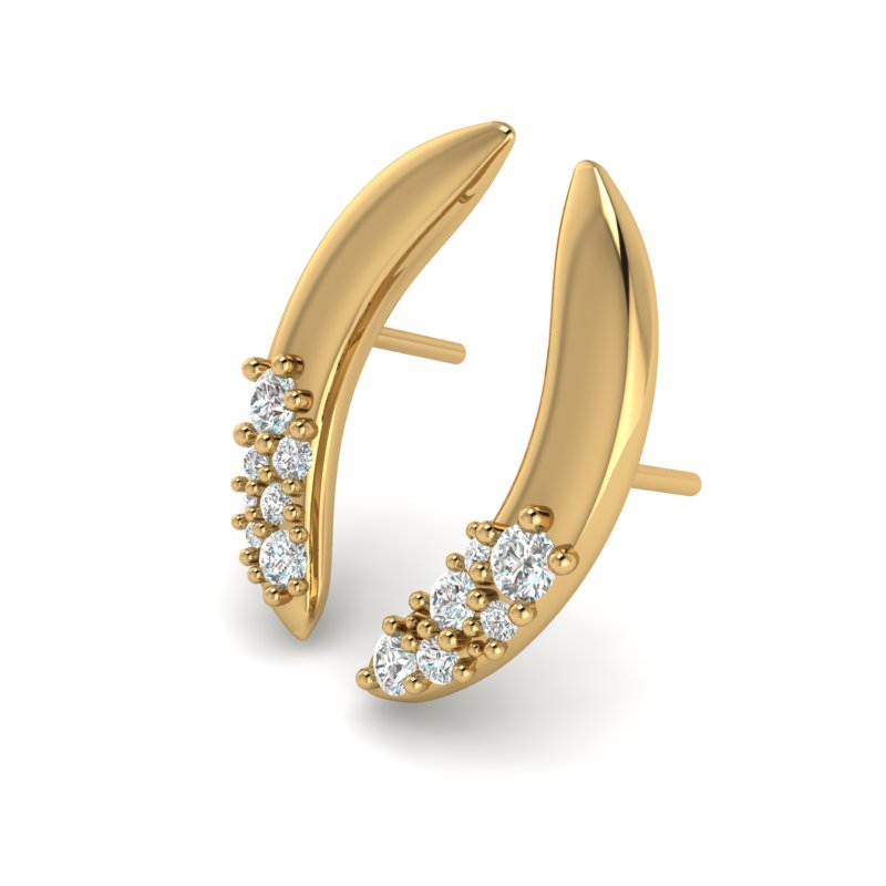 J+R Fine Plantanos Earrings