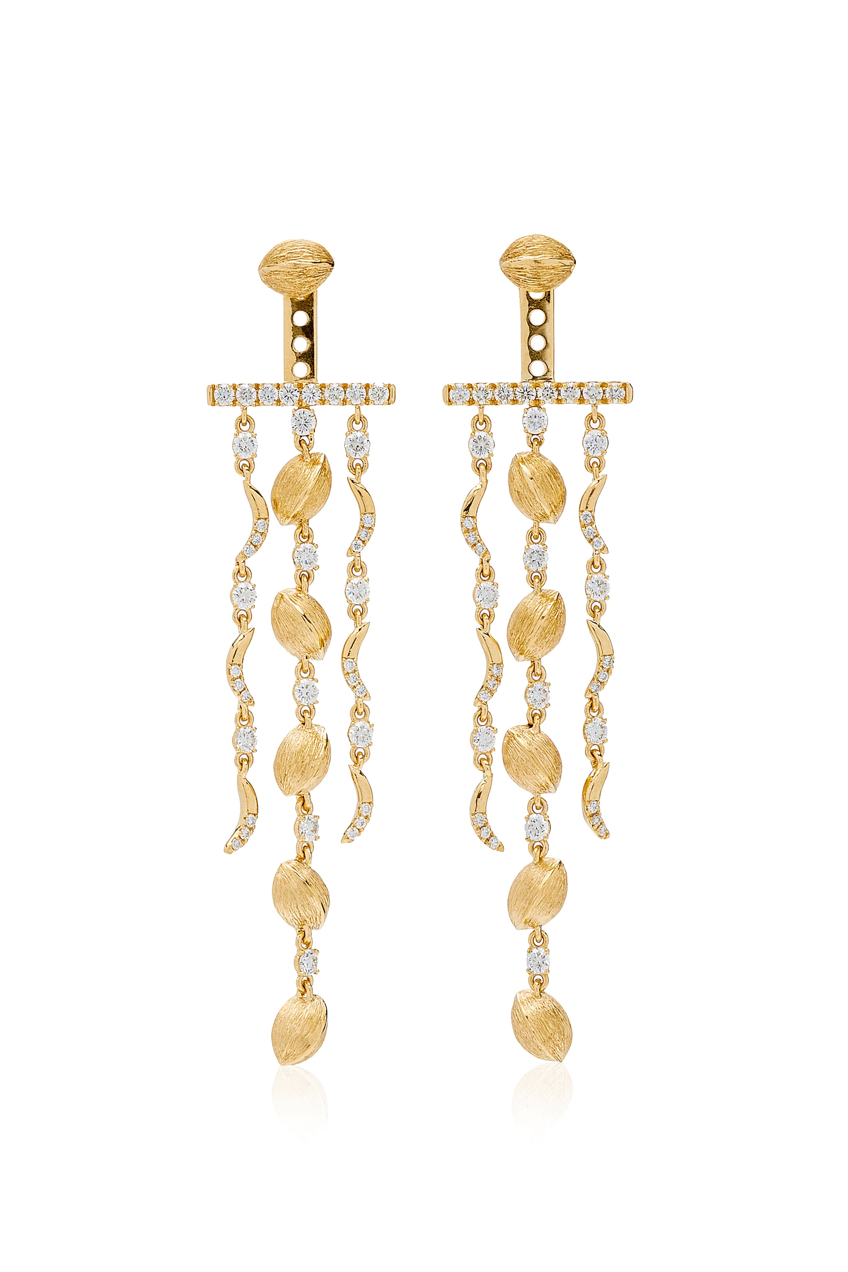 J+R Fine Tropical Tree Earrings