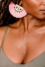 Carmen Earrings Pink