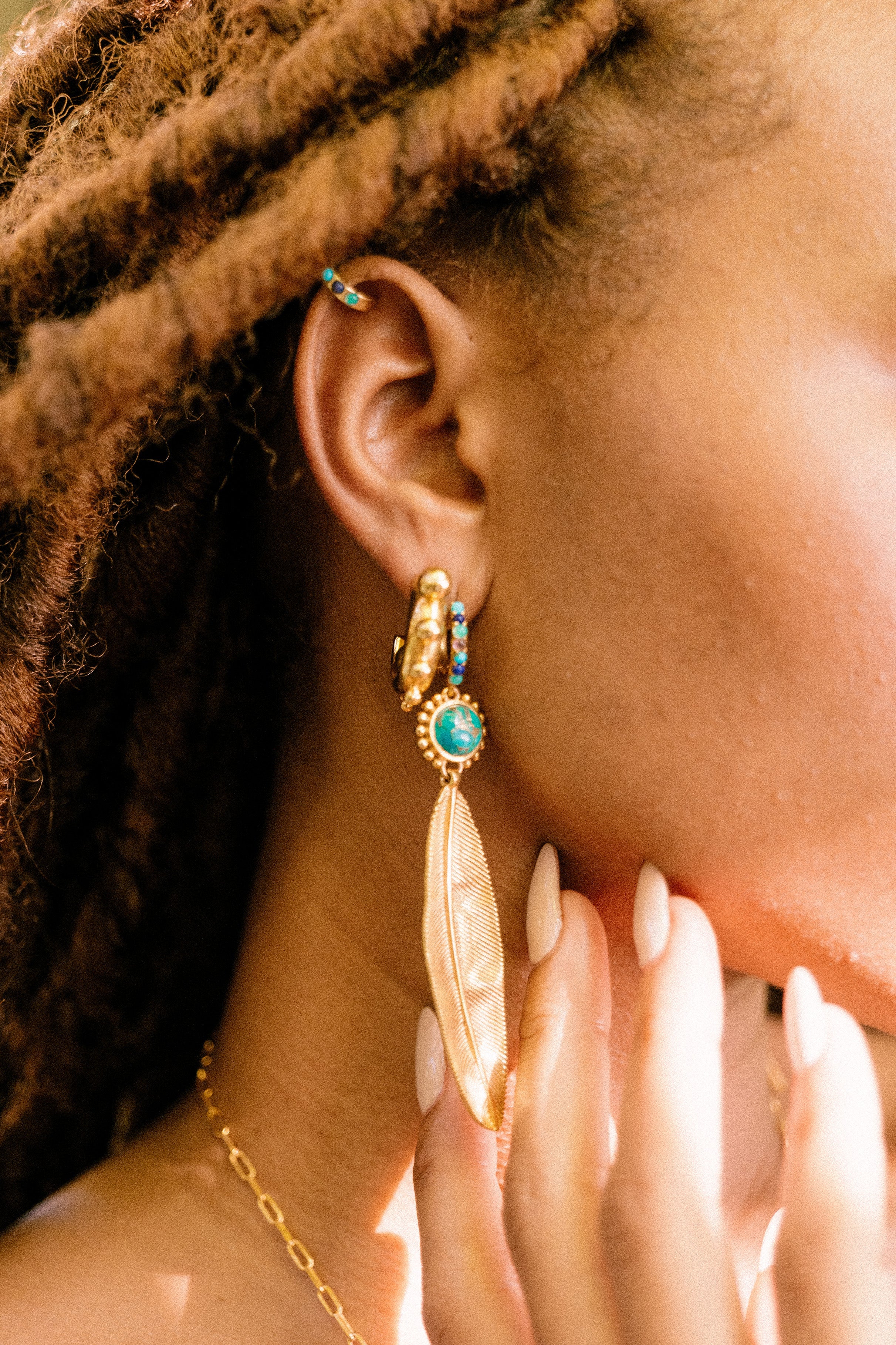 Mini Coconut Earrings