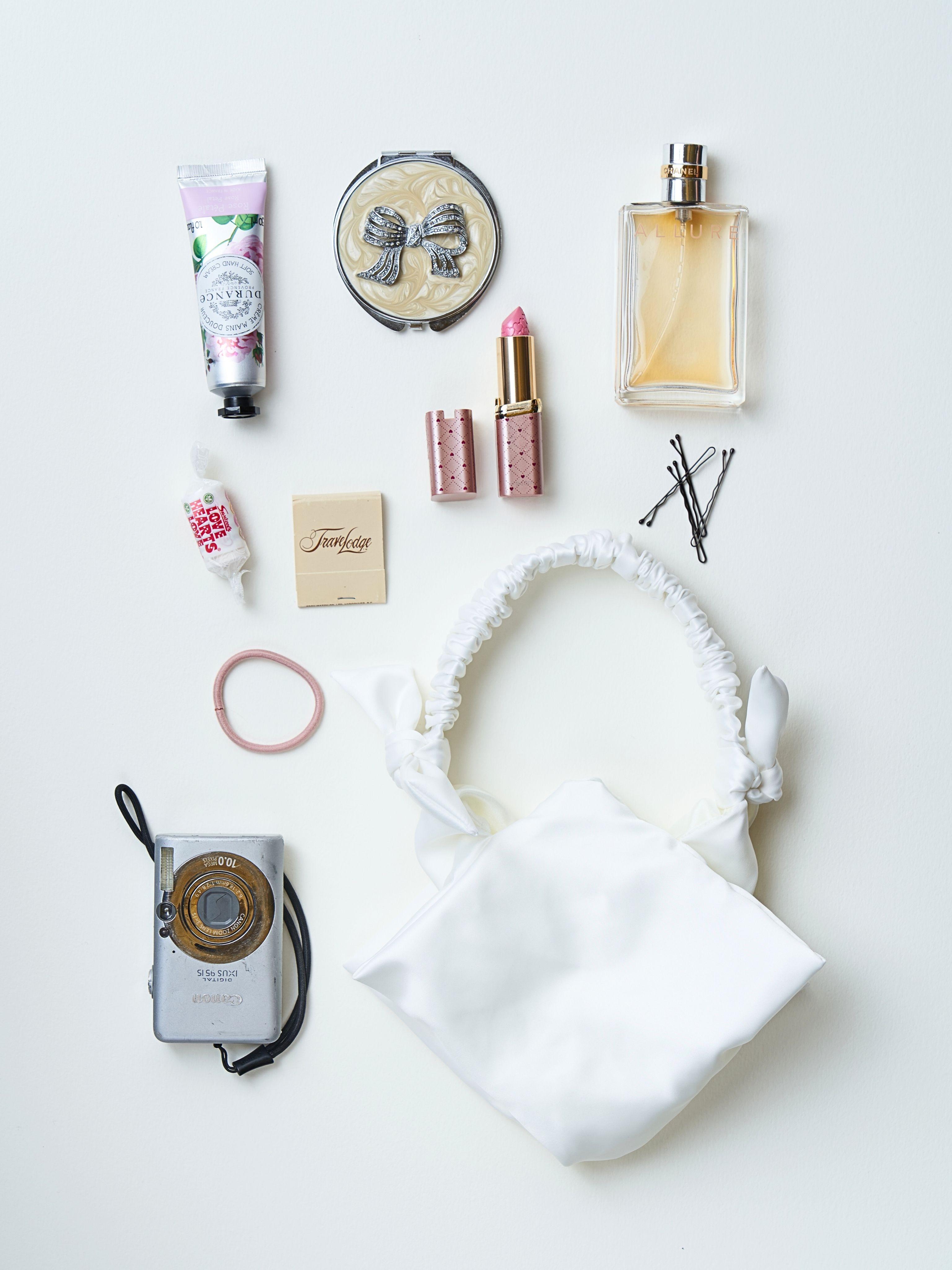 Mini Aurora handbag in ivory floral jacquard