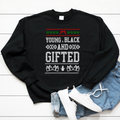 Young Black Gifted Ugly Christmas Sweater - Unisex Christmas Sweater